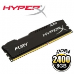 金士頓 8G DDR4-2400 HyperX FURY 黑